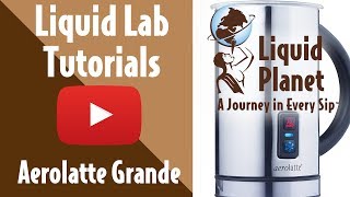 Liquid Lab  Aerolatte Grande Milk Frother [upl. by Enilrae810]