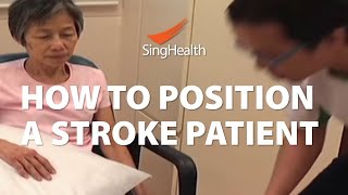 How To Position A Stroke Patient [upl. by Teirrah]