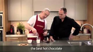 How to make a hot chocolate using an aerolatte milk frother [upl. by Juditha463]